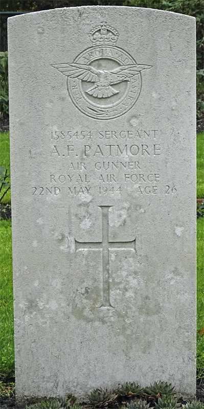 Sgt Arthur Frederick Patmore<br/><br /><br />died May 22nd, 1944